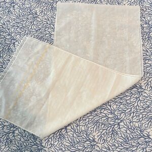 Elegant White and Cream Scarf